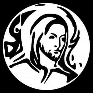 Иисус - картинки для гравировки
