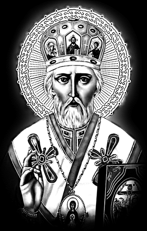 Икона - картинки для гравировки