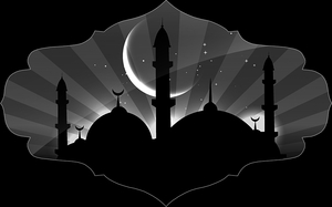 рамадан - картинки для гравировки