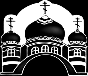 храм - картинки для гравировки